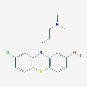 molecular formula C17H19ClN2OS B195718 8-羟氯丙嗪 CAS No. 3926-67-8