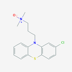 molecular formula C17H19ClN2OS B195723 氯丙嗪 N-氧化物 CAS No. 1672-76-0