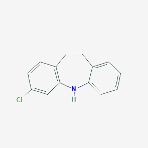 molecular formula C14H12ClN B195742 3-氯亚氨基二苄基 CAS No. 32943-25-2