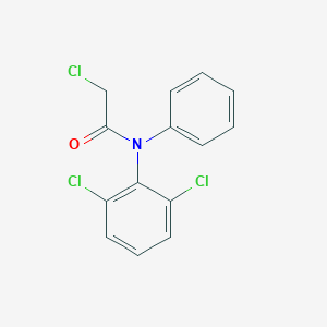 molecular formula C14H10Cl3NO B195794 2-氯-N-(2,6-二氯苯基)-N-苯基乙酰胺 CAS No. 15308-01-7