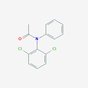 molecular formula C14H11Cl2NO B195804 N-(2,6-二氯苯基)-N-苯基乙酰胺 CAS No. 84803-53-2