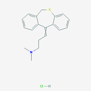 molecular formula C19H21NS·HCl B195874 多舒必灵盐酸盐 CAS No. 897-15-4
