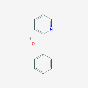 molecular formula C13H13NO B195880 1-苯基-1-(吡啶-2-基)乙醇 CAS No. 19490-92-7