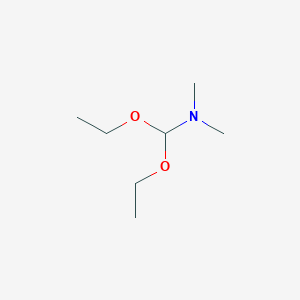 molecular formula C7H17NO2 B195914 1,1-二乙氧基-N,N-二甲基甲胺 CAS No. 1188-33-6