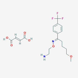 molecular formula C19H25F3N2O6 B195935 氟伏沙明马来酸盐 CAS No. 61718-82-9