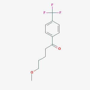 molecular formula C13H15F3O2 B195942 氟伏沙明酮 CAS No. 61718-80-7