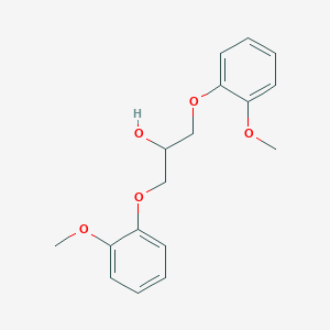 molecular formula C17H20O5 B195955 2-丙醇，1,3-双(邻甲氧苯氧基)- CAS No. 16929-60-5