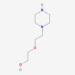B195975 1-[2-(2-Hydroxyethoxy)ethyl]piperazine CAS No. 13349-82-1