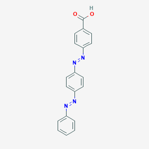 B019598 4-[(4-Phenyldiazenylphenyl)diazenyl]benzoic acid CAS No. 102932-21-8