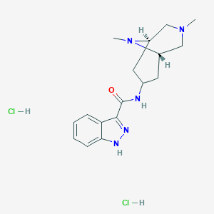 molecular formula C17H25Cl2N5O B195994 盐酸因地西酮 CAS No. 160472-97-9