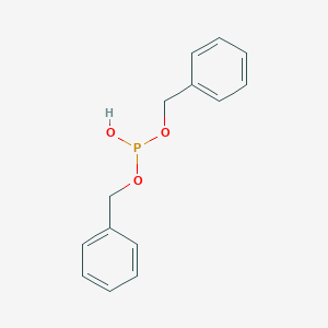 molecular formula C₁₄H₁₅O₃P B019603 二苄基氢膦酸酯 CAS No. 538-60-3