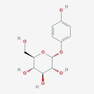 molecular formula C12H16O7 B196051 α-熊果苷 CAS No. 84380-01-8