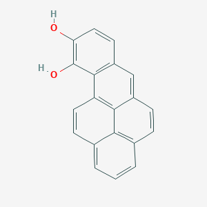 molecular formula C20H12O2 B196078 Benzo(a)pyrene-9,10-diol CAS No. 57303-98-7