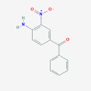 molecular formula C13H10N2O3 B196086 4-氨基-3-硝基二苯甲酮 CAS No. 31431-19-3