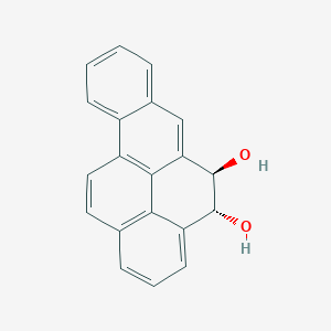 B196087 trans-4,5-Dihydrobenzo(a)pyrene-4,5-diol CAS No. 37571-88-3