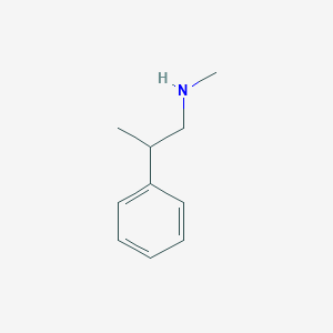 molecular formula C10H15N B196092 苯丙甲胺 CAS No. 93-88-9
