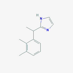 molecular formula C13H16N2 B196129 2-[1-(2,3-二甲基苯基)乙基]-1H-咪唑 CAS No. 944263-08-5