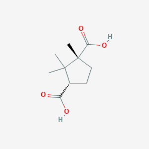 molecular formula C10H16O4 B196137 d-樟脑酸 CAS No. 124-83-4