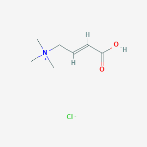 B196142 (3-Carboxyallyl)trimethylammonium chloride CAS No. 6538-82-5