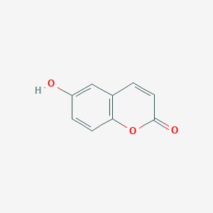 molecular formula C9H6O3 B196160 6-Hydroxycoumarine CAS No. 6093-68-1