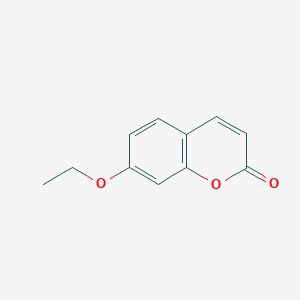 molecular formula C11H10O3 B196162 7-乙氧基香豆素 CAS No. 31005-02-4
