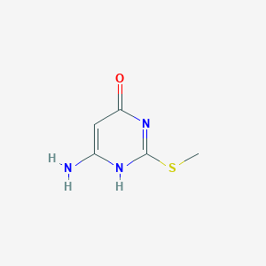 B019619 6-Amino-2-(methylthio)pyrimidin-4-ol CAS No. 1074-41-5