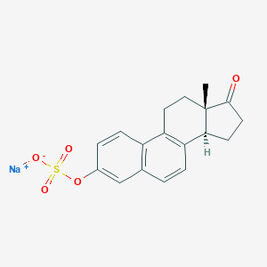 molecular formula C18H17FO5S Na B196223 硫酸马雌烯钠 CAS No. 16680-48-1