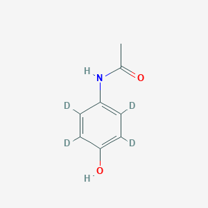 molecular formula C8H5D4NO2 B196385 Paracetamol-d4 CAS No. 64315-36-2