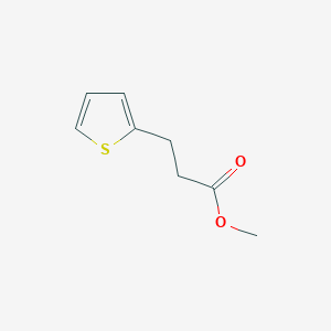 molecular formula C8H10O2S B019669 3-(噻吩-2-基)丙酸甲酯 CAS No. 16862-05-8