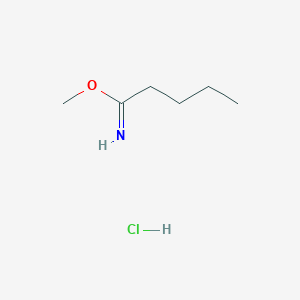 B019673 Methyl valerimidate hydrochloride CAS No. 39739-46-3