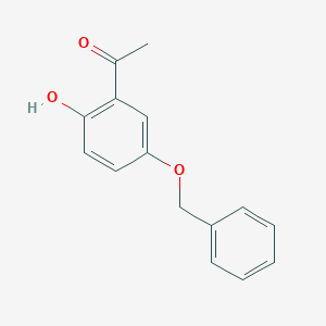 molecular formula C15H14O3 B019691 1-(5-(苯氧基)-2-羟基苯基)乙酮 CAS No. 30992-63-3