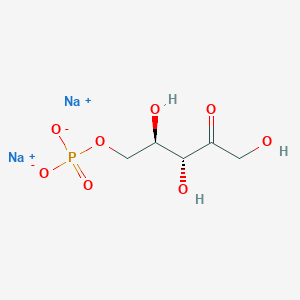 molecular formula C5H9Na2O8P B019795 D-核酮糖-5-磷酸钠盐 CAS No. 108321-99-9