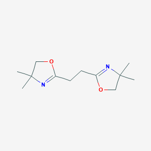 molecular formula C12H20N2O2 B019826 1,2-双(4,4-二甲基-2-恶唑啉-2-基)乙烷 CAS No. 19896-18-5