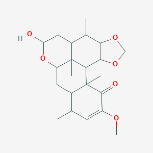 molecular formula C22H32O6 B198374 Picrasinol B CAS No. 89498-91-9