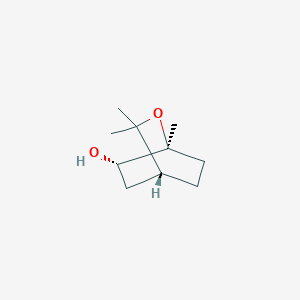 molecular formula C10H18O2 B198510 (1s,4r,6s)-1,3,3-Trimethyl-2-oxabicyclo[2.2.2]octan-6-ol CAS No. 60761-00-4