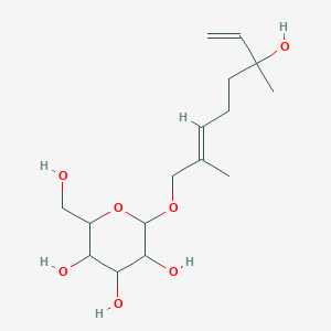 molecular formula C16H28O7 B198557 桦木醇苷 A CAS No. 64776-96-1