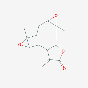 molecular formula C15H20O4 B198608 11(13)-Dehydroivaxillin CAS No. 87441-73-4