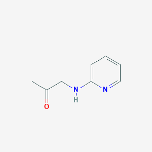 molecular formula C8H10N2O B019863 1-(Pyridin-2-ylamino)propan-2-one CAS No. 108245-63-2