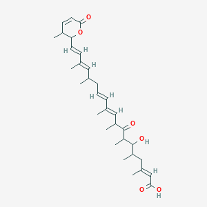 molecular formula C32H46O6 B019865 瘦菌素 A CAS No. 87081-36-5