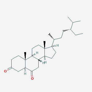molecular formula C29H48O2 B198759 5alpha-Stigmastane-3,6-dione CAS No. 22149-69-5