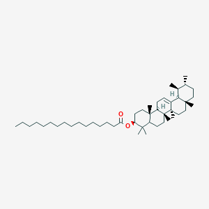 molecular formula C46H80O2 B198880 alpha-Amyrin palmitate CAS No. 22255-10-3