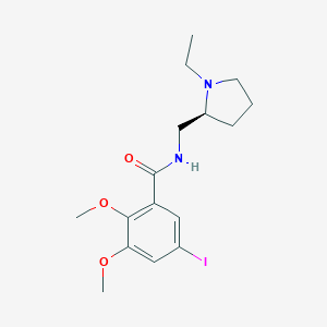 molecular formula C16H23IN2O3 B019907 伊匹普莱特 CAS No. 107188-87-4
