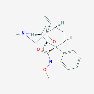 molecular formula C21H24N2O3 B199093 Gelsevirine CAS No. 38990-03-3