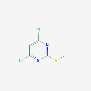 molecular formula C5H4Cl2N2S B019916 4,6-二氯-2-(甲硫基)嘧啶 CAS No. 6299-25-8