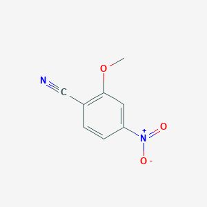 molecular formula C8H6N2O3 B019921 2-甲氧基-4-硝基苯甲腈 CAS No. 101084-96-2
