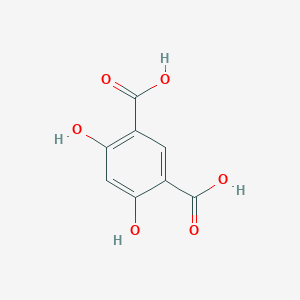 molecular formula C8H6O6 B019926 4,6-二羟基间苯二甲酸 CAS No. 19829-74-4