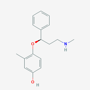 molecular formula C17H21NO2 B019935 4-羟基阿托莫西汀 CAS No. 435293-66-6