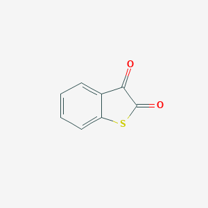 molecular formula C8H4O2S B019949 苯并[b]噻吩-2,3-二酮 CAS No. 493-57-2