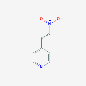 molecular formula C7H6N2O2 B020022 (E)-4-(2-硝基乙烯基)吡啶 CAS No. 100446-37-5