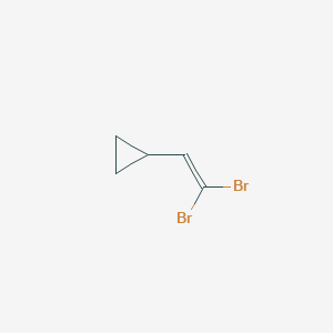 molecular formula C5H6Br2 B020152 1-(2,2-二溴乙烯基)环丙烷 CAS No. 122244-78-4